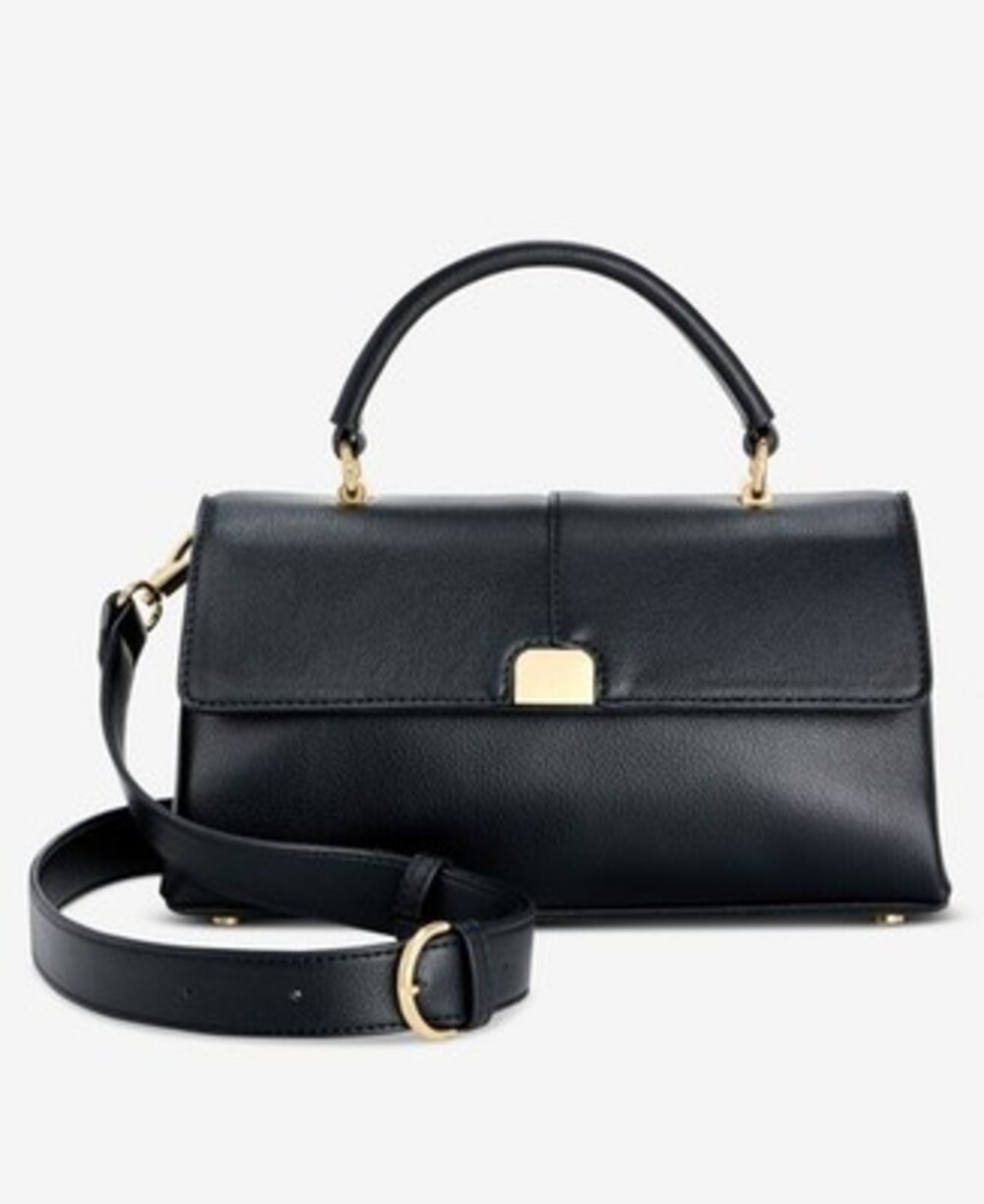 On 34th Kristt Small Solid Top Handle Crossbody Women's One Size Black